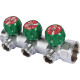 Коллектор регулирующий STOUT 3/4 3 отвода 1/2 плоское уплотнение SMB-6849-341203