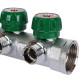 Коллектор регулирующий STOUT 3/4 3 отвода 1/2 плоское уплотнение SMB-6849-341203