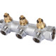 Коллектор регулирующий STOUT 3/4 3 отвода 1/2 плоское уплотнение SMB-6849-341203