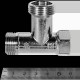 Кран шаровой-тройник Bugatti Minnesota 1/2x1/2x3/4 для сантехприборов 08770004