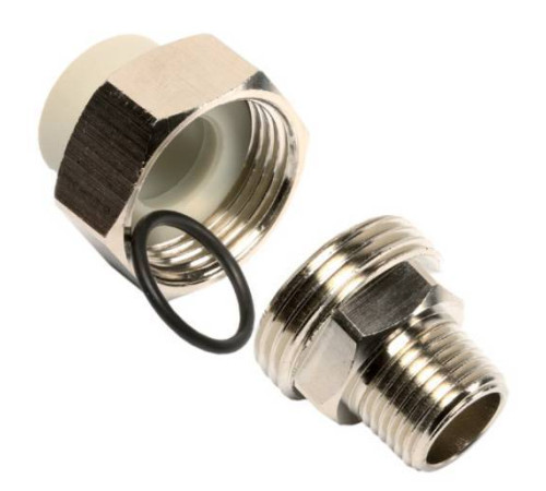 Соединение раструбное Ekoplastik PPR 20x1/2 НР SSHE02020LFRCT