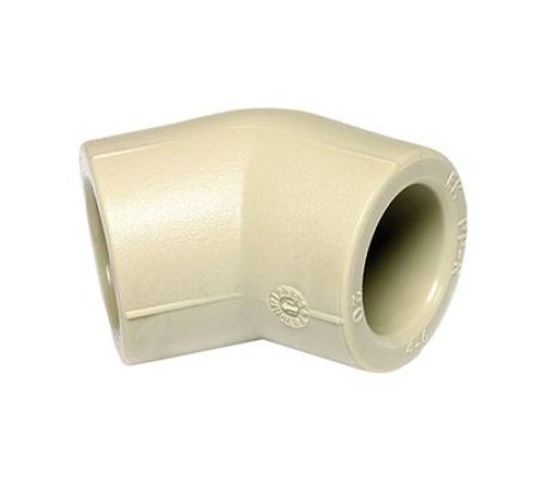 Колено полипропиленовое Wavin Ekoplastik PPR 32 мм 45° SKO03245RCT