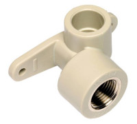 Угольник настенный Ekoplastik PPR концевой правый 20х1/2 90° SNK020KPXX