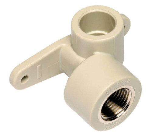 Угольник настенный Ekoplastik PPR концевой правый 20х1/2 90° SNK020KPXX