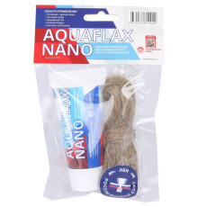 Набор паста уплотнительная СантехМастерГель AquaflaxNano 30 г и лен 15 г 61004