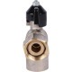Кран шаровой STOUT угловой 1/2x1/2 ВР-накидная гайка бабочка SVB-1010-000015