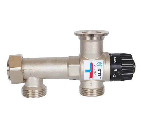 Насосно-смесительный узел STOUT SDG-0120 20-55°C без насоса SDG-0120-005010