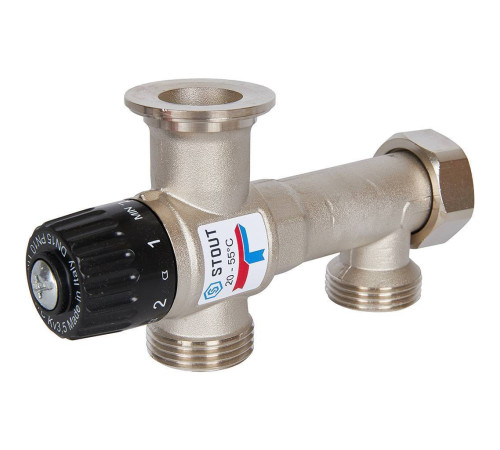 Насосно-смесительный узел STOUT SDG-0120 20-55°C без насоса SDG-0120-005010