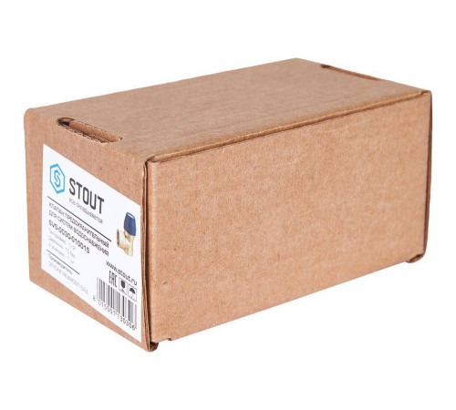 Предохранительный клапан для систем водоснабжения STOUT 1/2x3/4 10 бар SVS-0030-010015