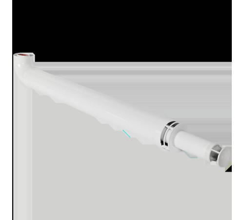 Комплект дымохода ROMMER Антилед 60/100 1220 мм для Bosch и Buderus RCA-6010-241220