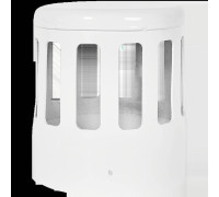 Наконечник для коаксиального дымохода ROMMER Ø 80 мм алюминиевый белый RCA-0080-010004