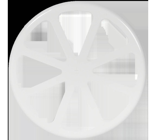 Наконечник-решетка для дымохода ROMMER алюминий 80 мм RCA-0080-010003