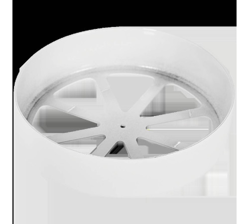 Наконечник-решетка для дымохода ROMMER алюминий 80 мм RCA-0080-010003