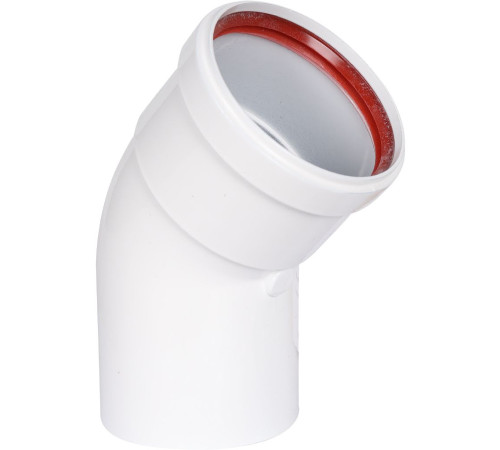 Отвод коаксиальный ROMMER 80 мм 45° M/F RCA-0080-000045