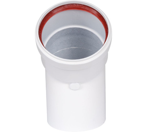 Отвод коаксиальный ROMMER 80 мм 45° M/F RCA-0080-000045