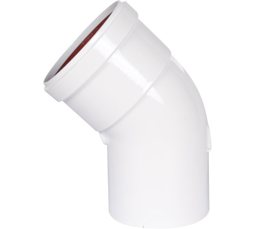 Отвод коаксиальный ROMMER 80 мм 45° M/F RCA-0080-000045