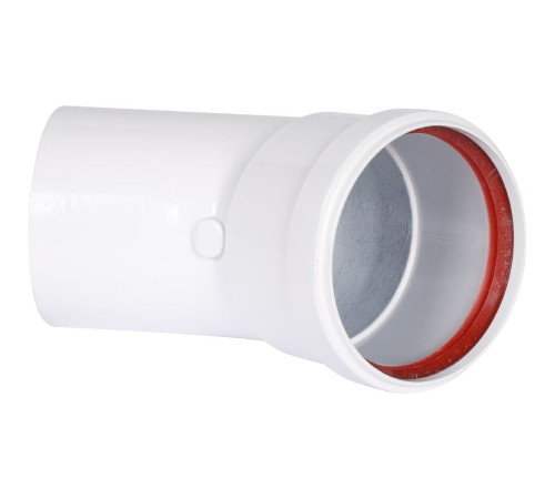 Отвод коаксиальный ROMMER 80 мм 45° M/F RCA-0080-000045