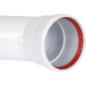 Отвод коаксиальный ROMMER 80 мм 45° M/F RCA-0080-000045