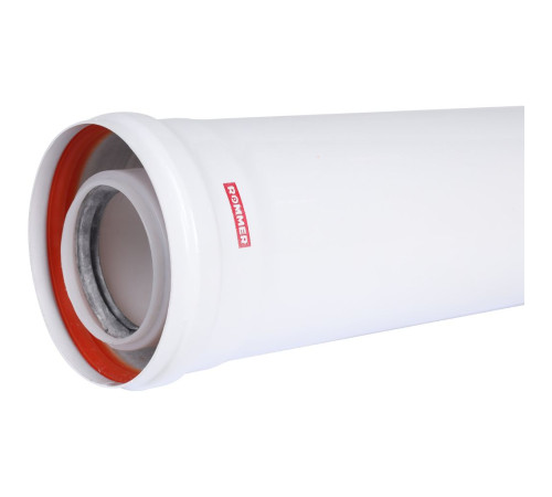 Удлинитель коаксиальный конденсационный ROMMER 60/100 мм 500 мм RCA-8610-000500