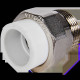 Муфта комбинированная разъемная Pro Aqua PP-R 32x1 1/4 НР Белая PA21019