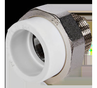 Муфта комбинированная Pro Aqua PP-R разъемная американка 40x1 1/4 НР белая PA21020