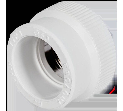 Муфта комбинированная Pro Aqua PP-R 50x1 1/2 под ключ ВР белая PA22522P