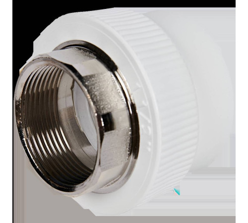 Муфта комбинированная Pro Aqua PP-R 50x1 1/2 под ключ ВР белая PA22522P