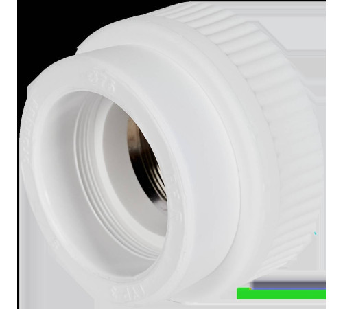 Муфта комбинированная Pro Aqua PP-R 75x2 1/2 под ключ ВР белая PA22526