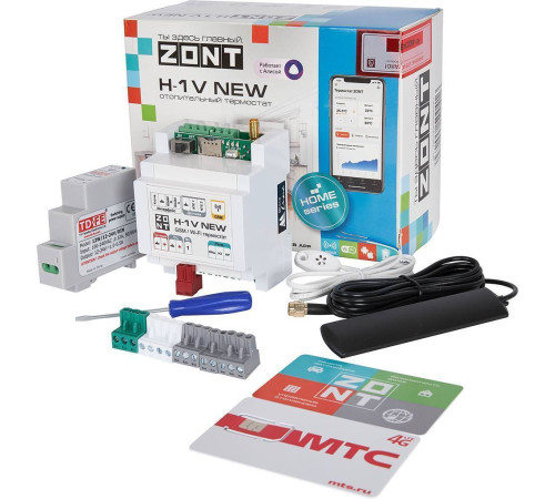 Термостат ZONT H-1V NEW GSM+Wi-Fi ML00005890