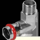 Угольник-переходник 90° ROMMER нержавеющая сталь 22 мм x 3/4 НР RSS-0010-002234