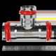 Тройник переходной ROMMER 35х28х35 мм нержавеющая сталь пресс RSS-0014-352835