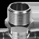 Тройник-переходник пресс-НР ROMMER 28x1 нержавеющая сталь RSS-0016-000281