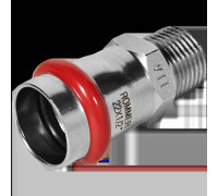 Переходник прессовый ROMMER нержавеющая сталь 22х1/2 НР RSS-0021-002212