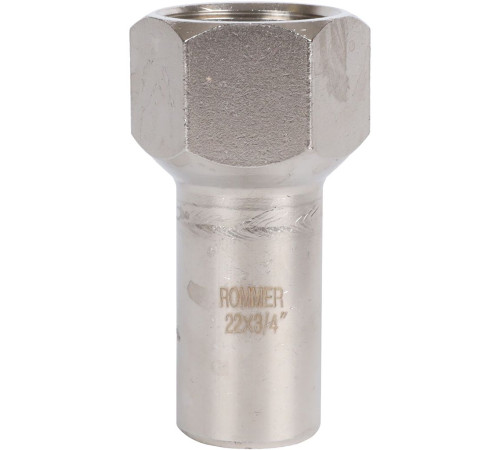 Вставка переходная прессовая ROMMER НПр-ВР 22х3/4 нержавеющая сталь RSS-0023-002234