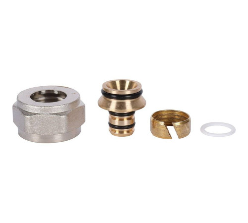 Фитинг компрессионный евроконус ROMMER для труб PEX-AL-PEX 16 x 2.0 x 3/4 RFC-1021-001620