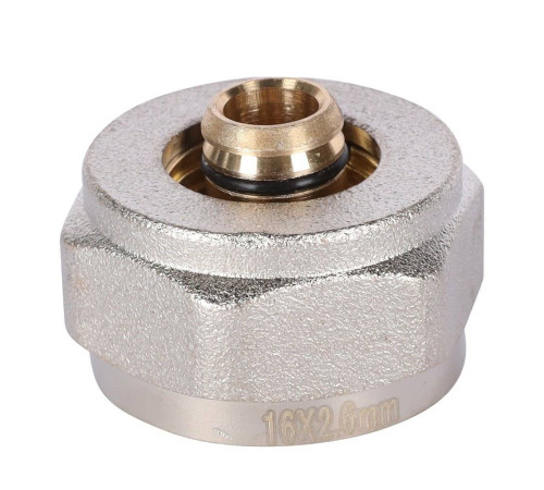 Фитинг компрессионный евроконус ROMMER для труб PEX-AL-PEX 16 x 2.6 x 3/4 RFC-1026-162634