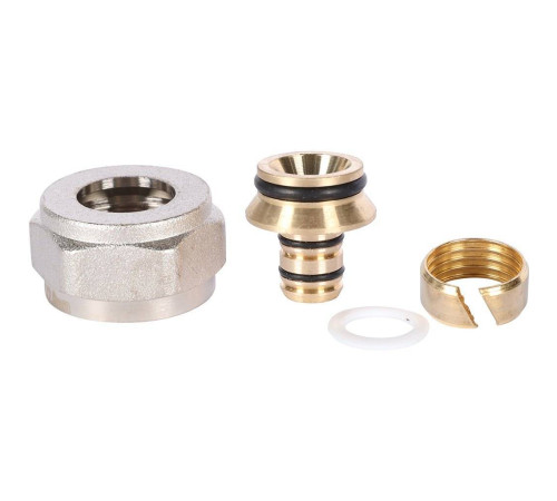Фитинг компрессионный евроконус ROMMER для труб PEX-AL-PEX 16 x 2.6 x 3/4 RFC-1026-162634