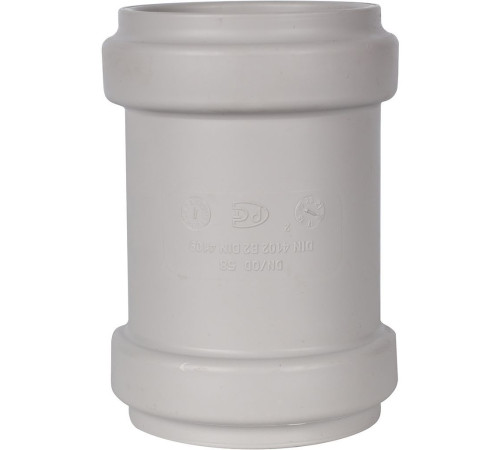 Муфта ремонтная канализационная бесшумная STOUT 58 мм SKB-0007-000058