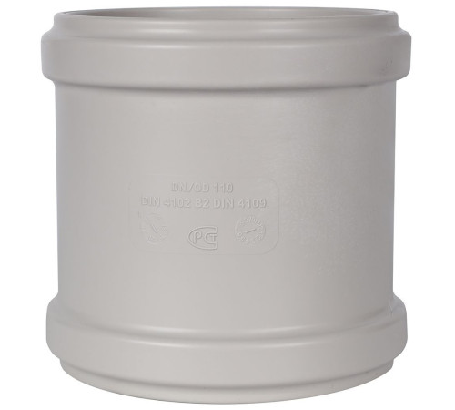 Муфта ремонтная канализационная бесшумная STOUT 110 мм SKB-0007-000110