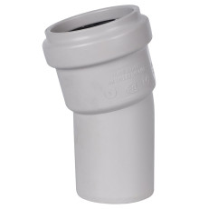 Отвод канализационный бесшумный STOUT 58х15° SKB-0008-005815