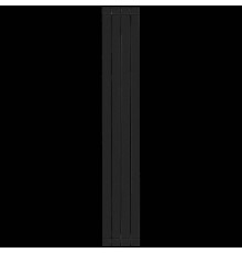 Радиатор алюминиевый STOUT Oscar 2000 4 секции боковое подключение черный SRA-0110-20000704