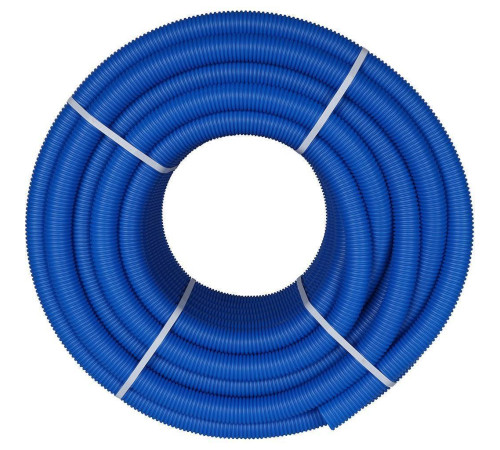 Труба гофрированная STOUT ПНД 35 мм синяя для труб 25 мм SPG-0001-503525