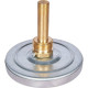 Термометр биметаллический аксиальный ROMMER 80/50 мм 1/2 0-120 °C RIM-0001-805015