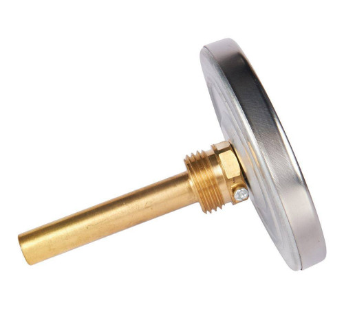 Термометр биметаллический аксиальный ROMMER 80/75 мм 1/2 0-120 °C RIM-0001-807515