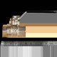 Кран шаровой полнопроходной STOUT 1/2 ВР/ВР ручка-рычаг SVB-0001-200015