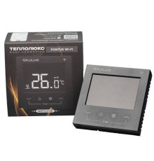 Терморегулятор Теплолюкс Pontus Space Wi-Fi черный 100037059600
