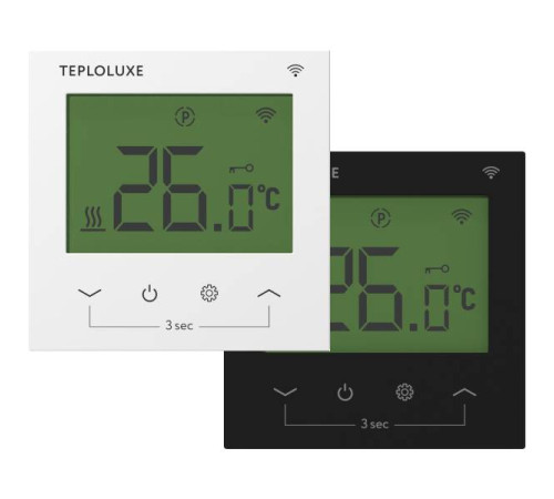 Терморегулятор Теплолюкс Pontus Wi-Fi черный 100037088500