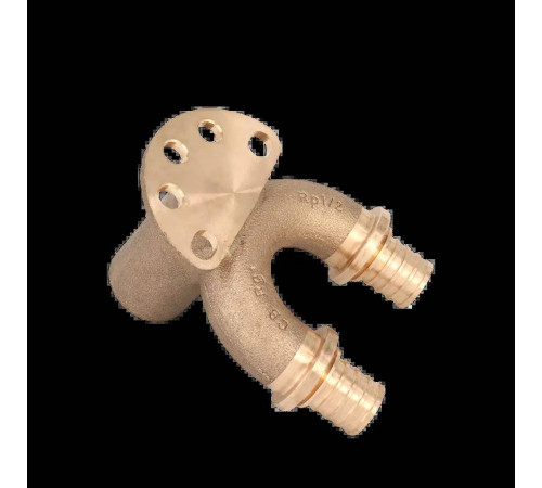 Угольник настенный проточный REHAU RAUTITAN RX+ 20/20-Rp 1/2 длинный 14562713001