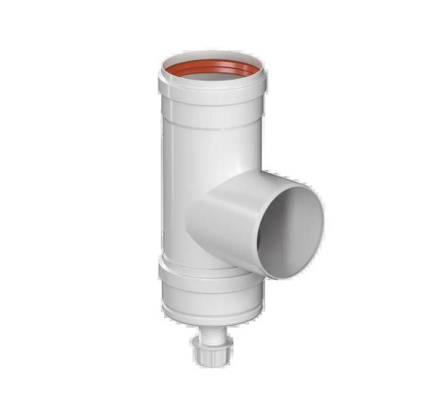 Конденсатоотводчик Т-образный ROMMER D 80 мм штуцер 1/2 RCA-0080-020138