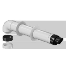 Комплект дымохода ROMMER конденсационный 80/125 800 мм RCA-8012-250800